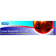 Care Ibuprofen 5% Gel 100g