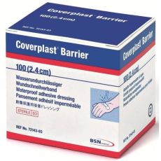 Coverplast Barrier Waterproof Adhesive Dressing 2.4cm Spot 100s