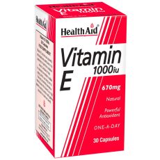 HealthAid Vitamin E 1000iu Capsules 30s