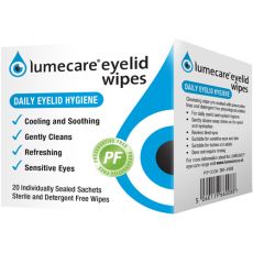 Lumecare Eyelid Wipes 20s