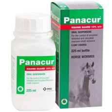 Panacur Equine Guard 10% w/v Oral Suspension 225ml (Fenbendazole Horse Wormer) - POM-VPS