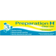 Preparation H Clear Gel 50g