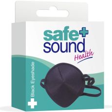 Safe & Sound Black Eyeshade