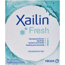 Xailin Fresh Carmellose 0.5% w/v Eye Drops 30x0.4ml